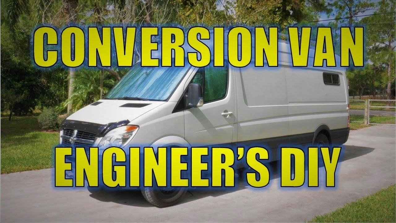 CONVERSION VAN ENGINEER'S DIY  Amazing Attention to Detail !