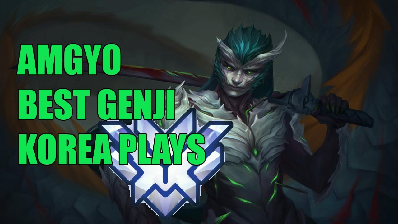 AMGYO PLAYS - GENJI MONTAGE OVERWATCH