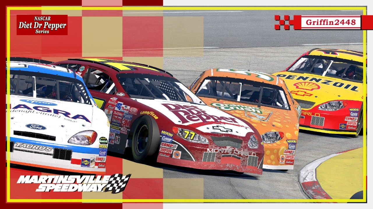 Martinsville - iRacing Diet Dr Pepper Series Season 3 - 5/20