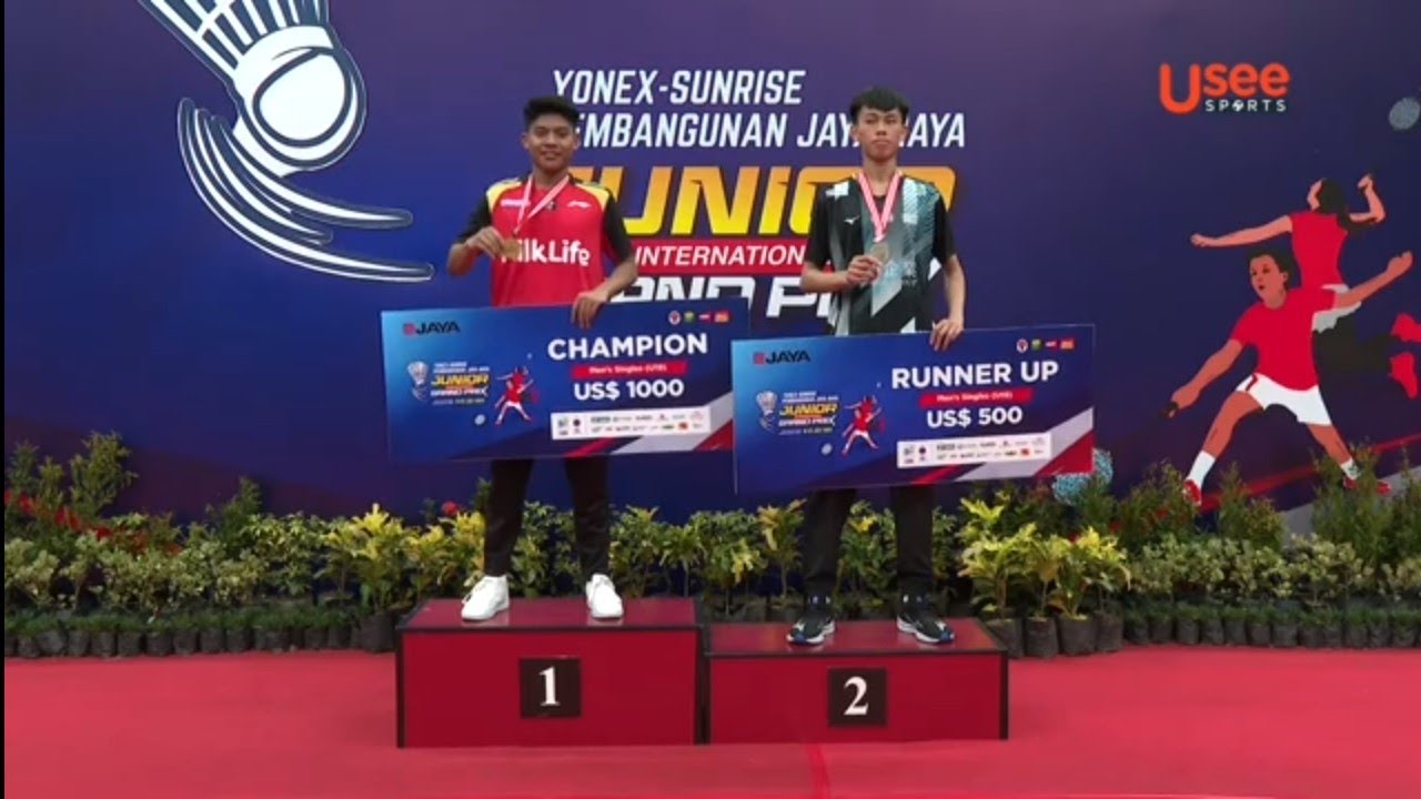 |BWF| M Z UBAIDILLAH vs ZHE WU YONEX GRAND PRIX JUNIOR ASIA 2023 [ FINAL]