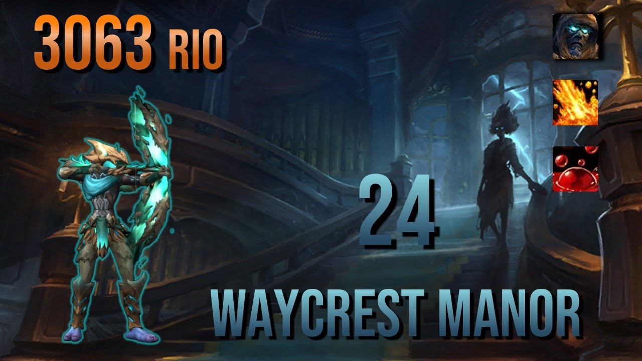 24 Waycrest | MM Hunter M+ | 241K DPS | WoW Dragonflight 10.2