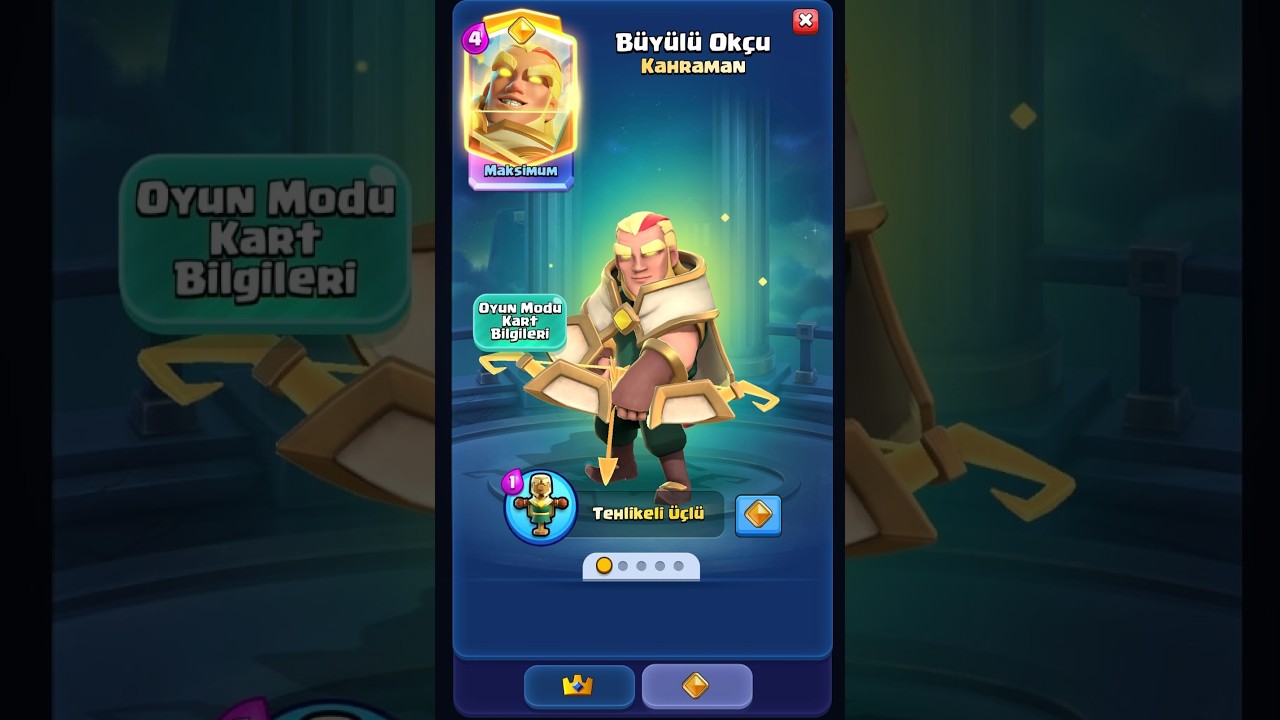 The Power of Hero Magic Archer! 🏹 | Clash Royale 10th Anniversary Special