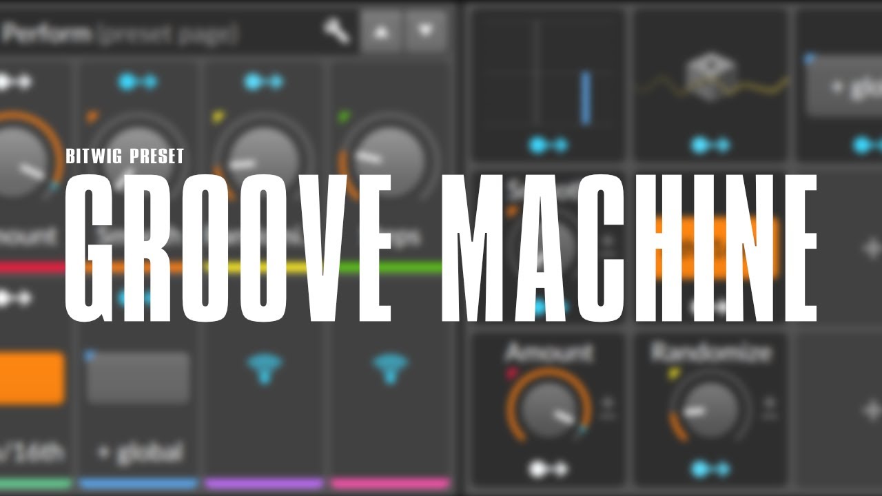 Groove Pool for Bitwig (patreon)