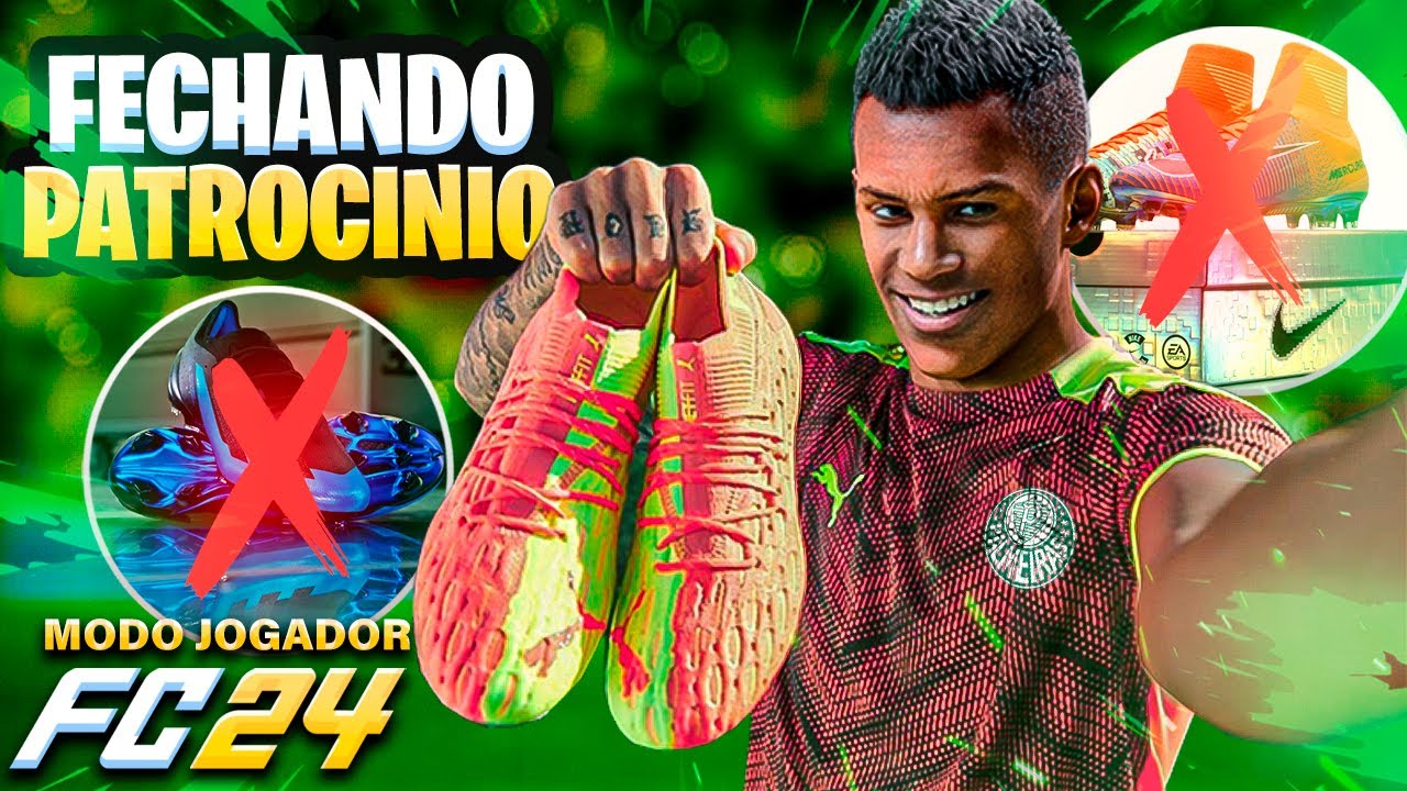PORQUE THIAGO ESCOLHEU A PUMA?! - MODO CARREIRA JOGADOR EA FC 24 TEMP. 01 #EP 05 (PC)