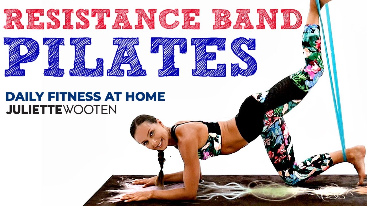 PILATES RESISTANCE BAND Workout #1| Daily Workout at Home