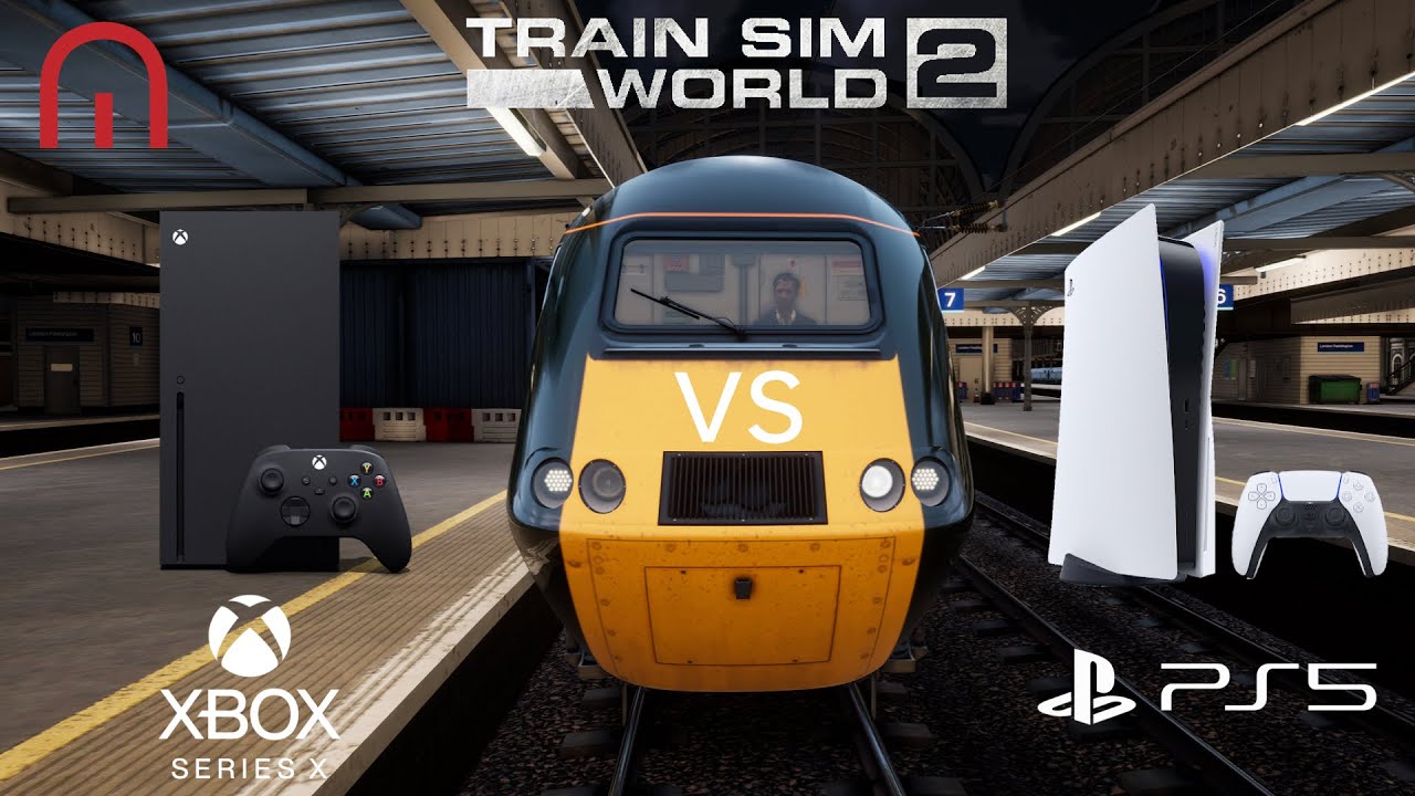 Train Sim World 2 - Xbox Series X vs Playstation 5  - Load Times, Visual Quality and more!