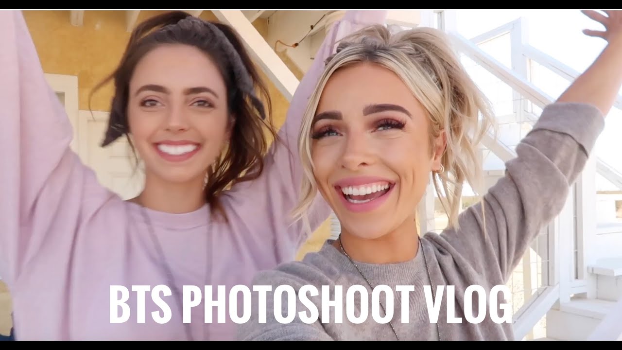 BTS PHOTSHOOT VLOG IN JOSHUA TREE @delaneychilds