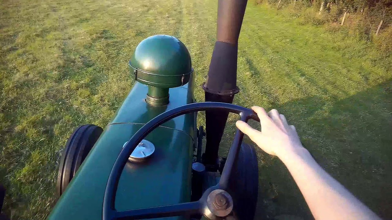 POV - field Marshall handle start and drive - GoPro