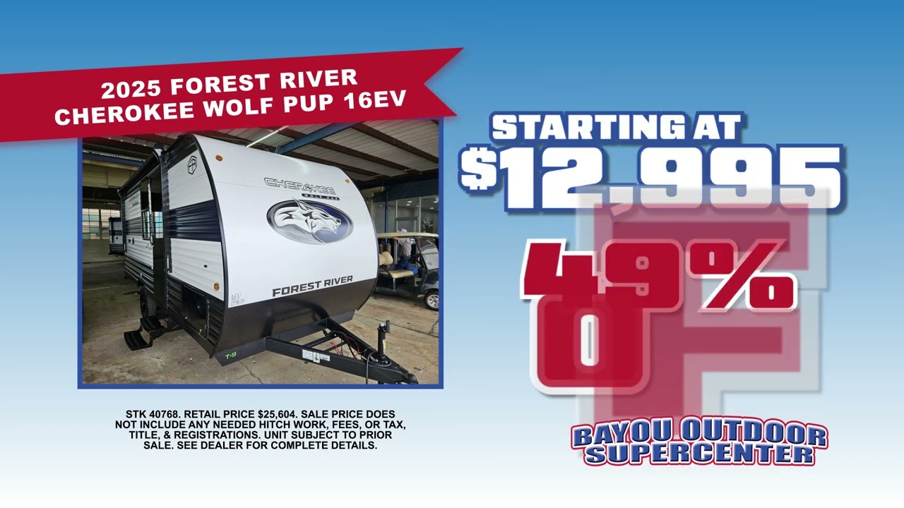 2025 RV Clearance Sale is Here
