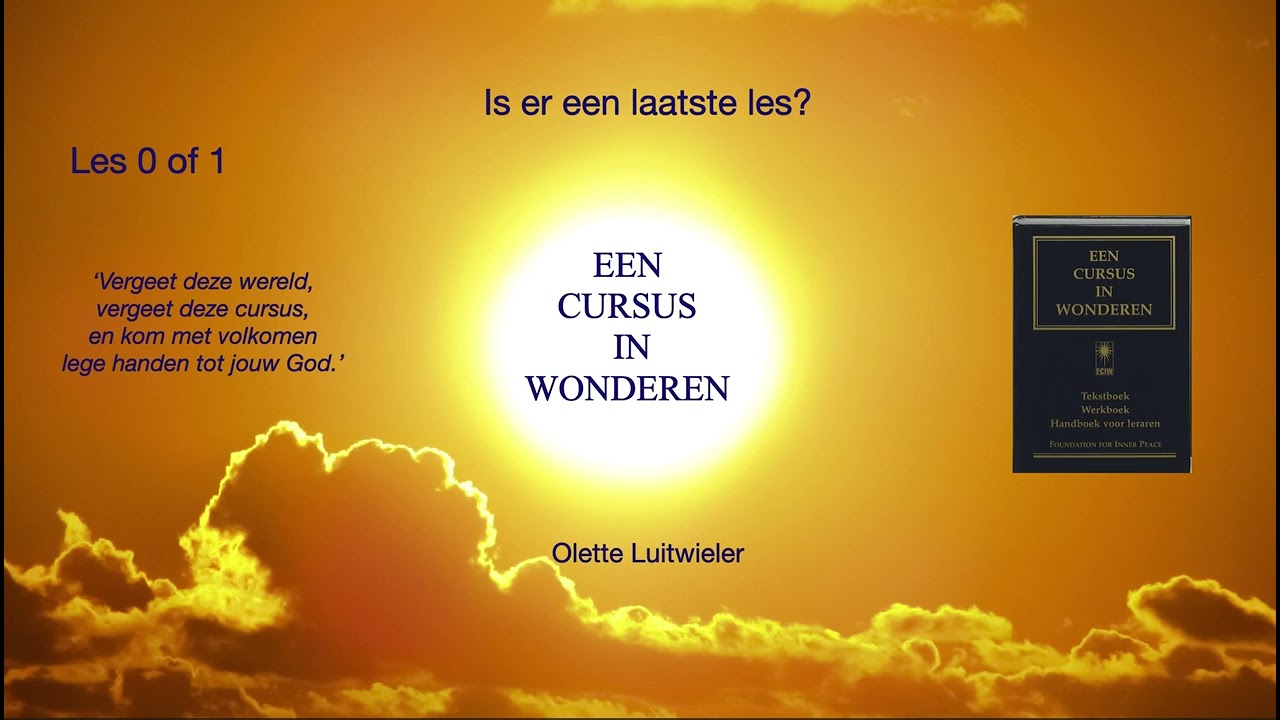 Is er een laatste les?