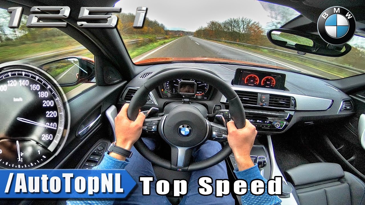2018 BMW 1 Series F20 125i AUTOBAHN POV ACCELERATION & TOP SPEED by AutoTopNL