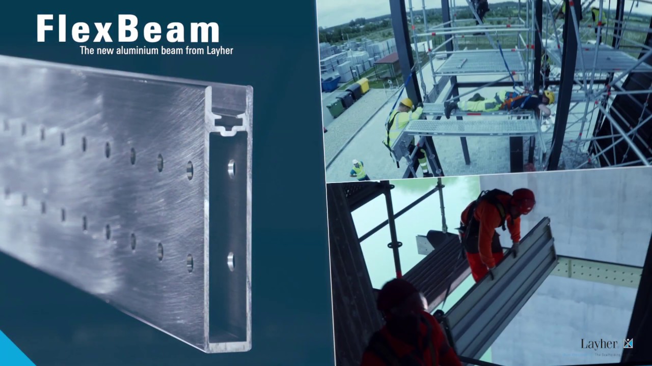 Aluminium FlexBeam from Layher
