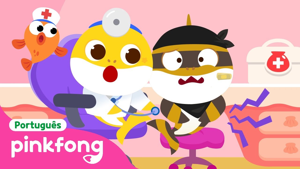 NOVO⭐️ Estou com Dor de Estômago! | Hospital 2 🏥 | Pinkfong, Bebê Tubarão! Canções para Crianças
