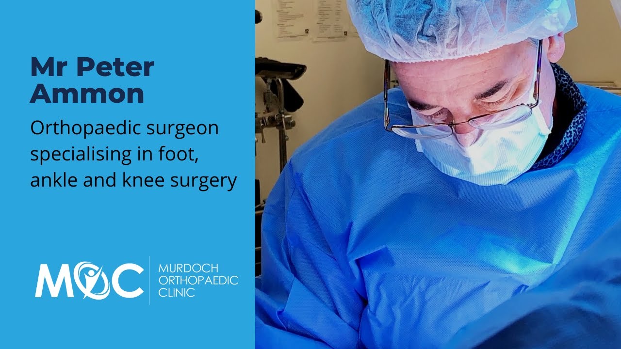 Dr Peter Ammon | Foot, Ankle and Knee Orthopaedic Surgeon Perth