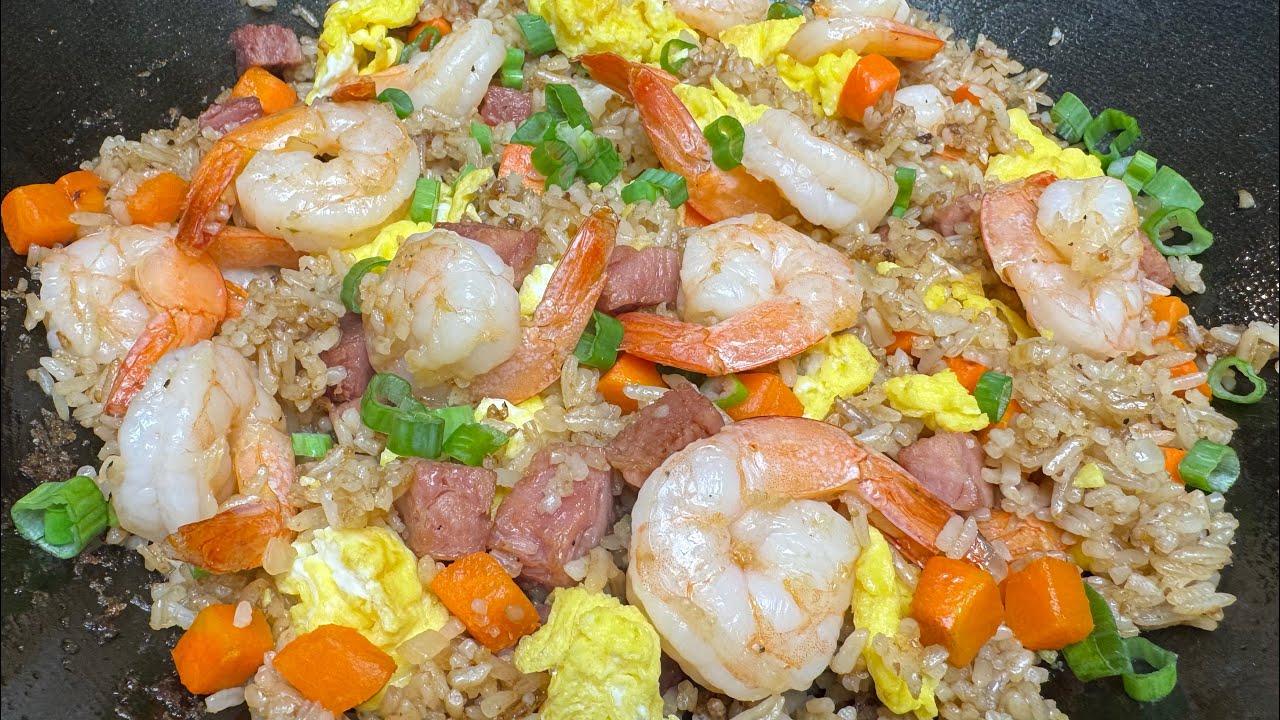 MY CHINESE STYLE FRIED RICE.