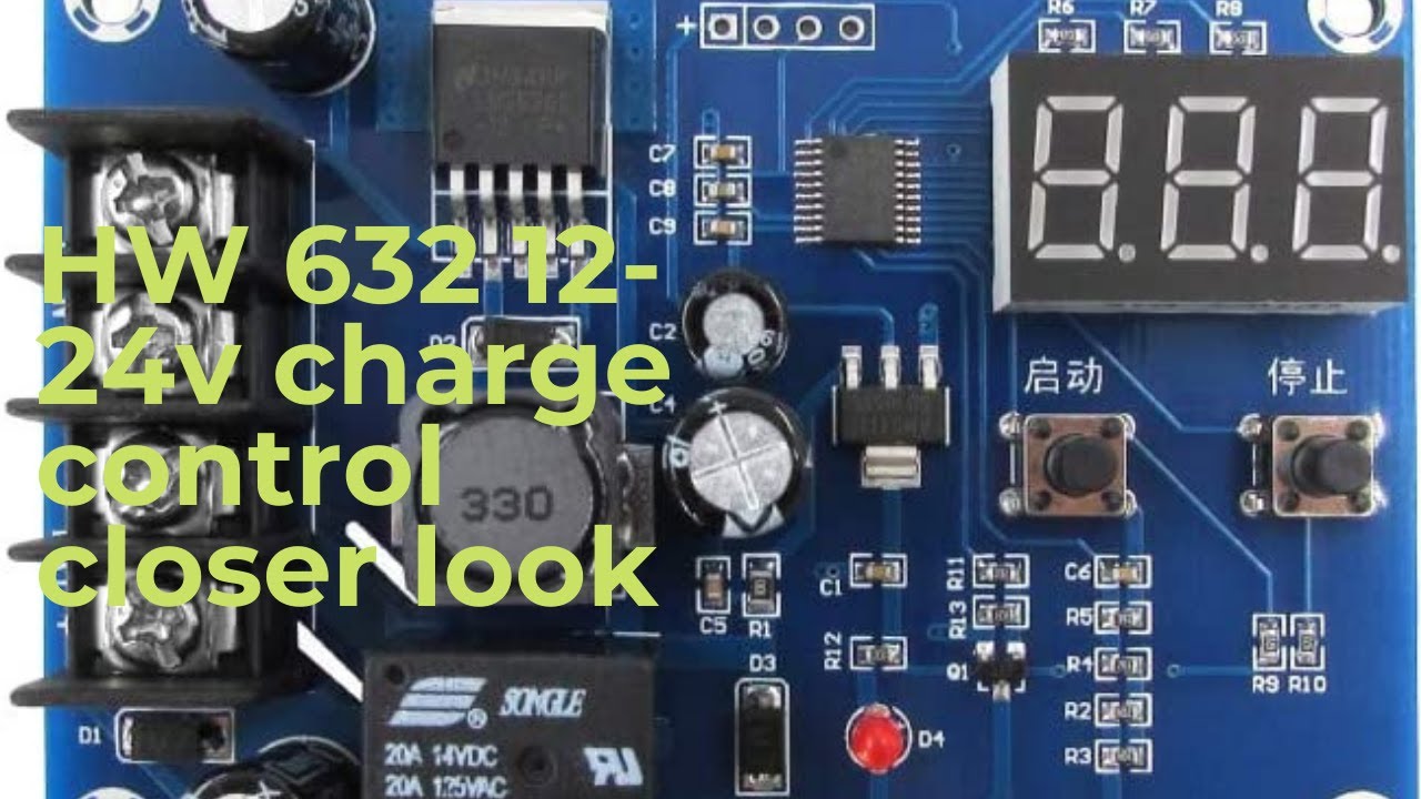 HW 632 12-24v charge control module closer look