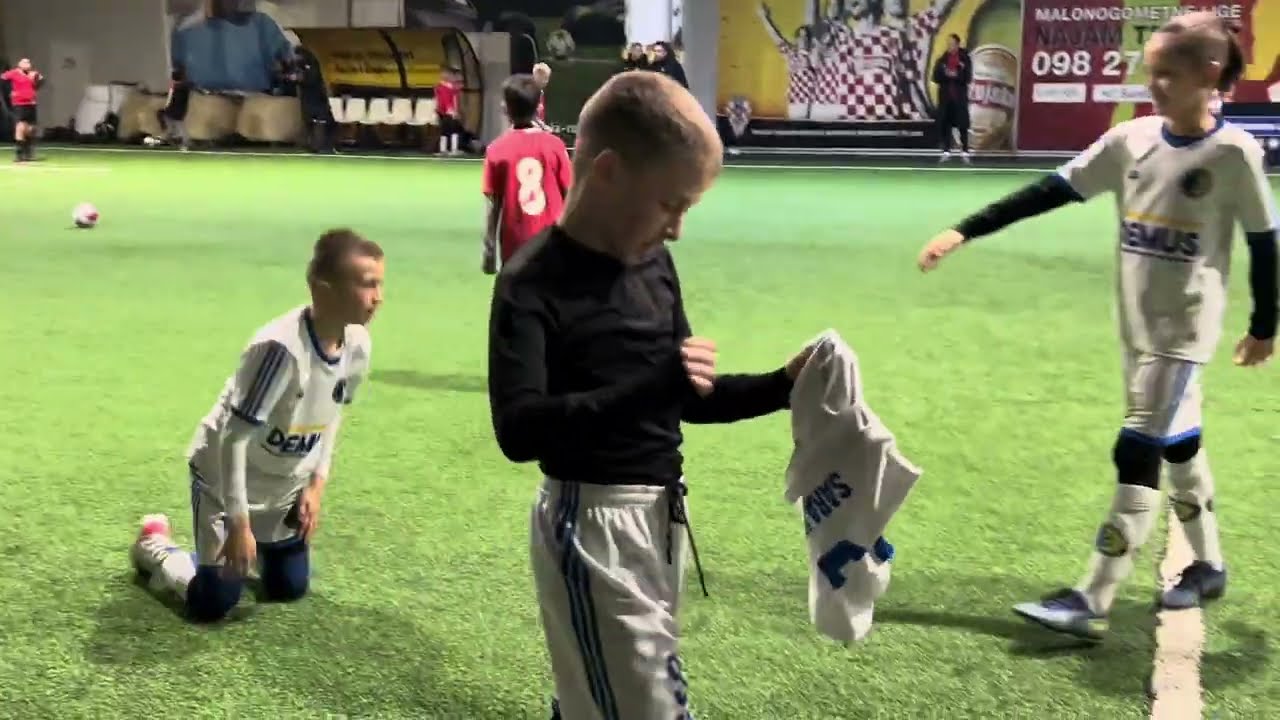 Bambinosi vs NK IB 1975 Ljubljana “Rdeči” (5:0) Osvojen Zagreb KID’S Winter Trophy 2023