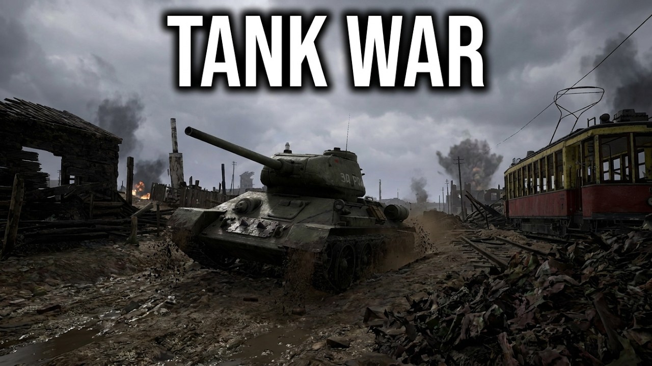Hell Let Loose: Stalingrad T-34, IS-1 Gameplay (No Commentary)