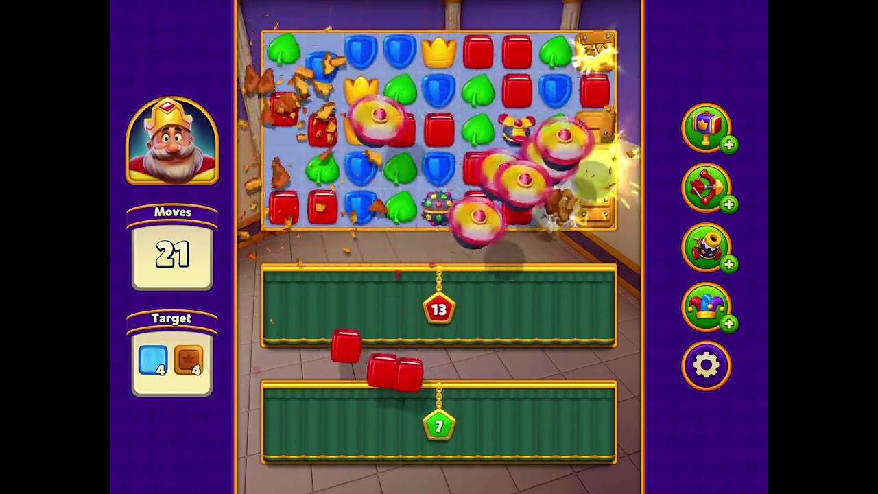 Royal match | levels 199 - 209 | 0 king nightmares