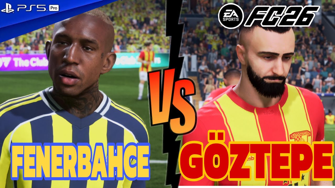 Hakem Kararı Maçı Bitirdi mi? | FC26 Fenerbahçe–Göztepe