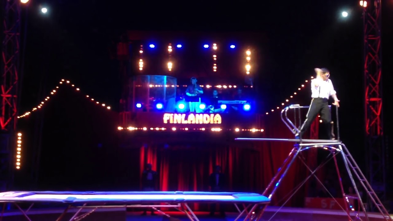 Costin Pity Trampolin & Comedy Circus Finlandia 2014
