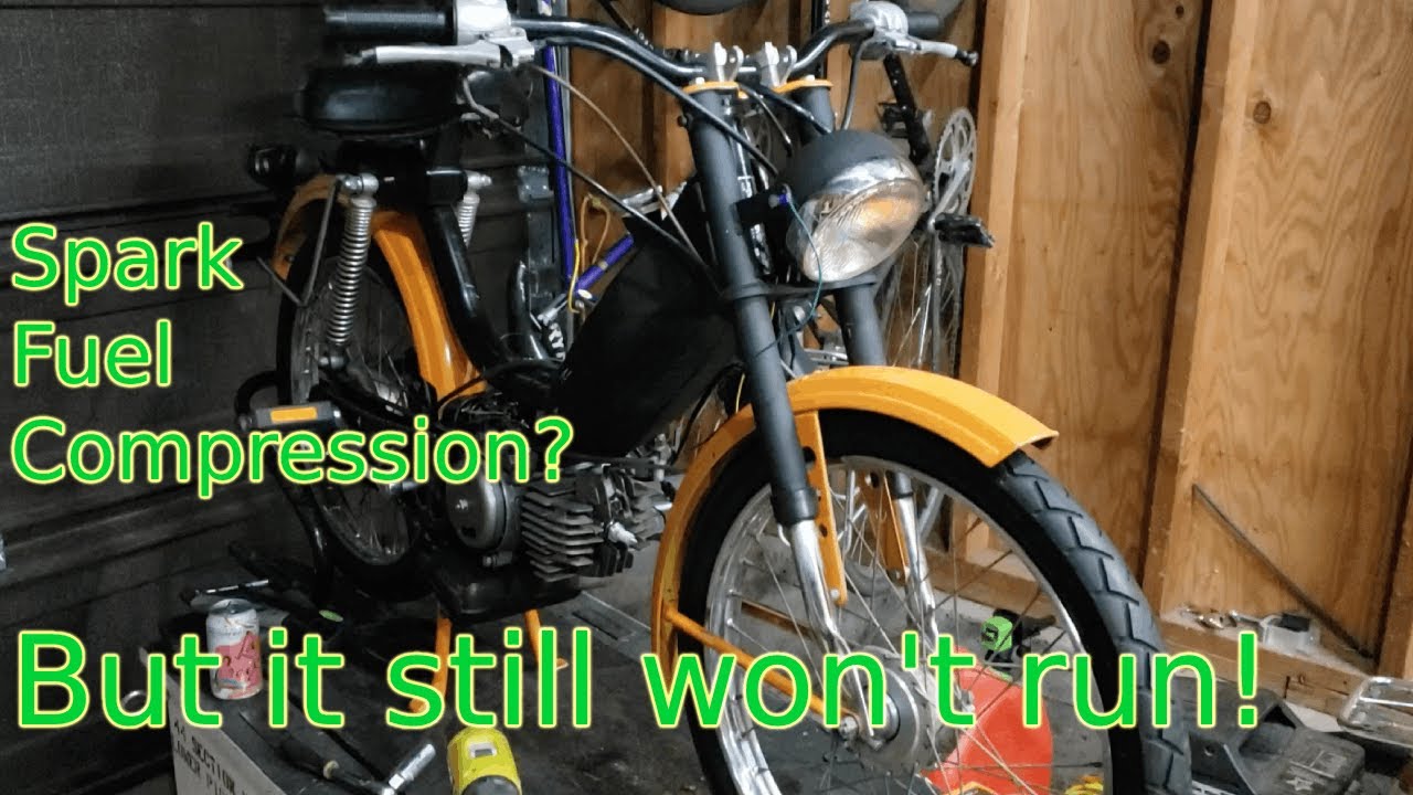 Troubleshooting Saga on the 1978 Honda Hobbit that won't run!