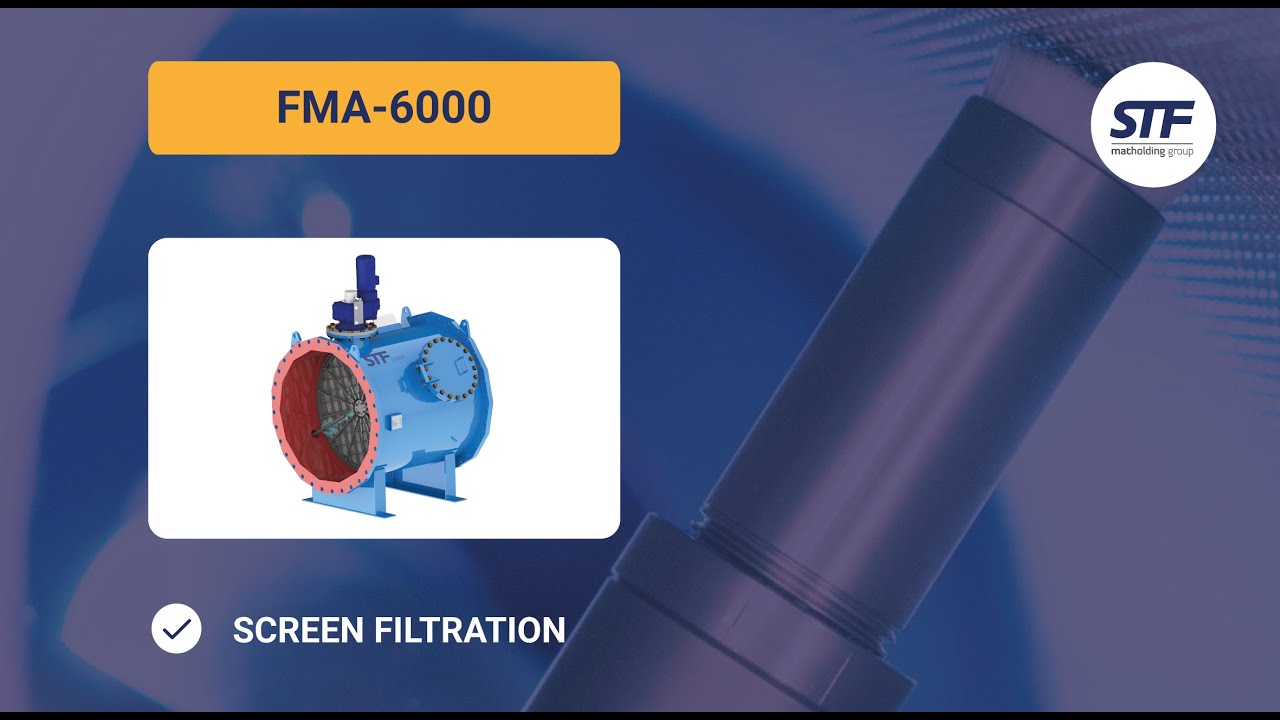 💧✔ FMA 6000 - Self-cleaning screen filter - STF Filters - English