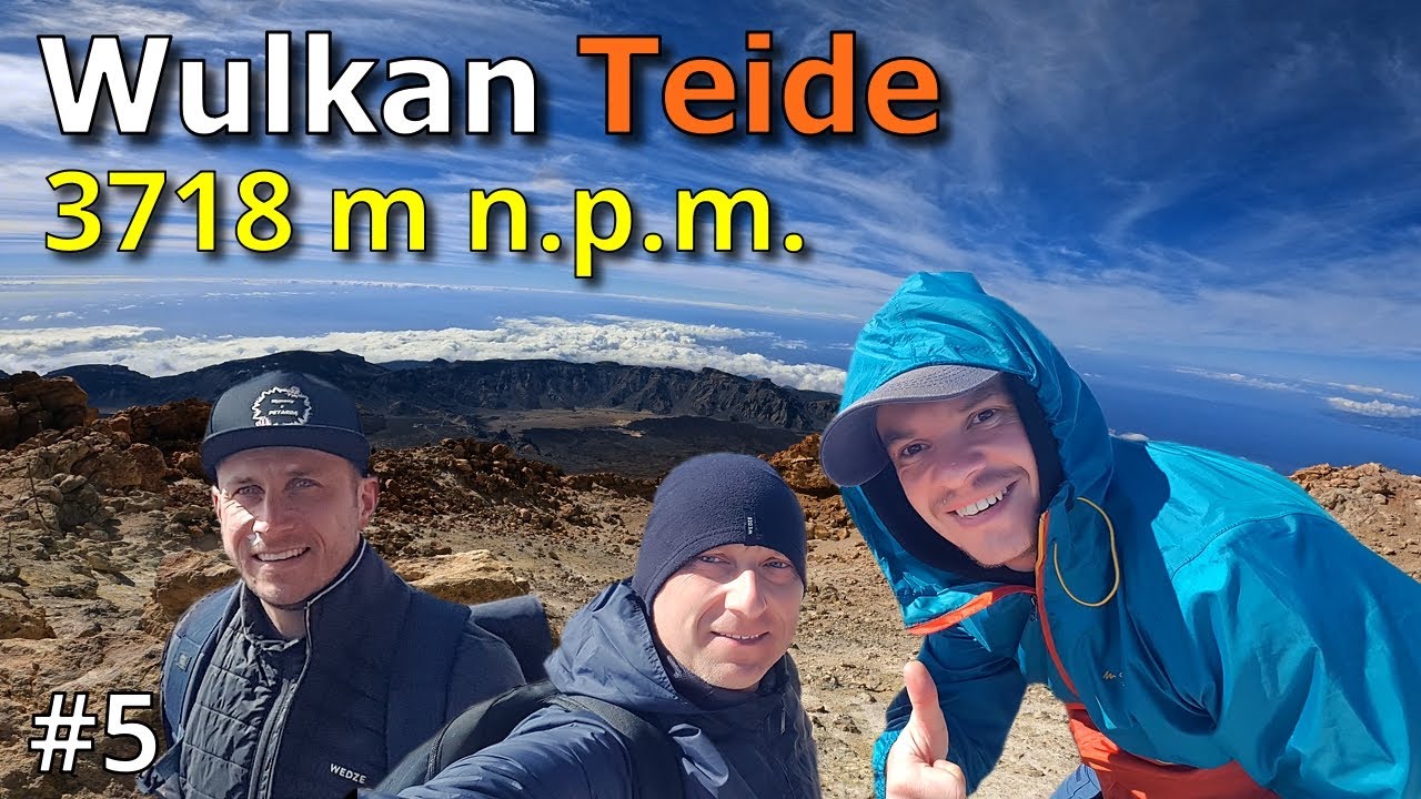 TENERYFA #5 🇪🇸 - Niesamowity Widok z Wulkanu Teide – 3718 m n.p.m.!.[4K]