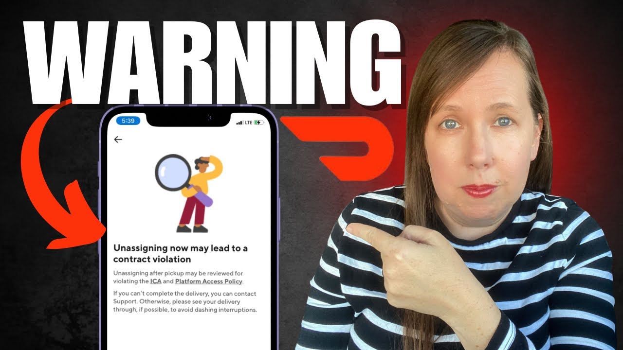 DoorDash WARNING: The NEW Unassign Trick You Must Read Carefully!