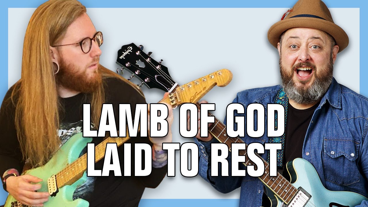 Lamb Of God Laid To Rest Guitar Lesson + Tutorial feat. @JamieSlays