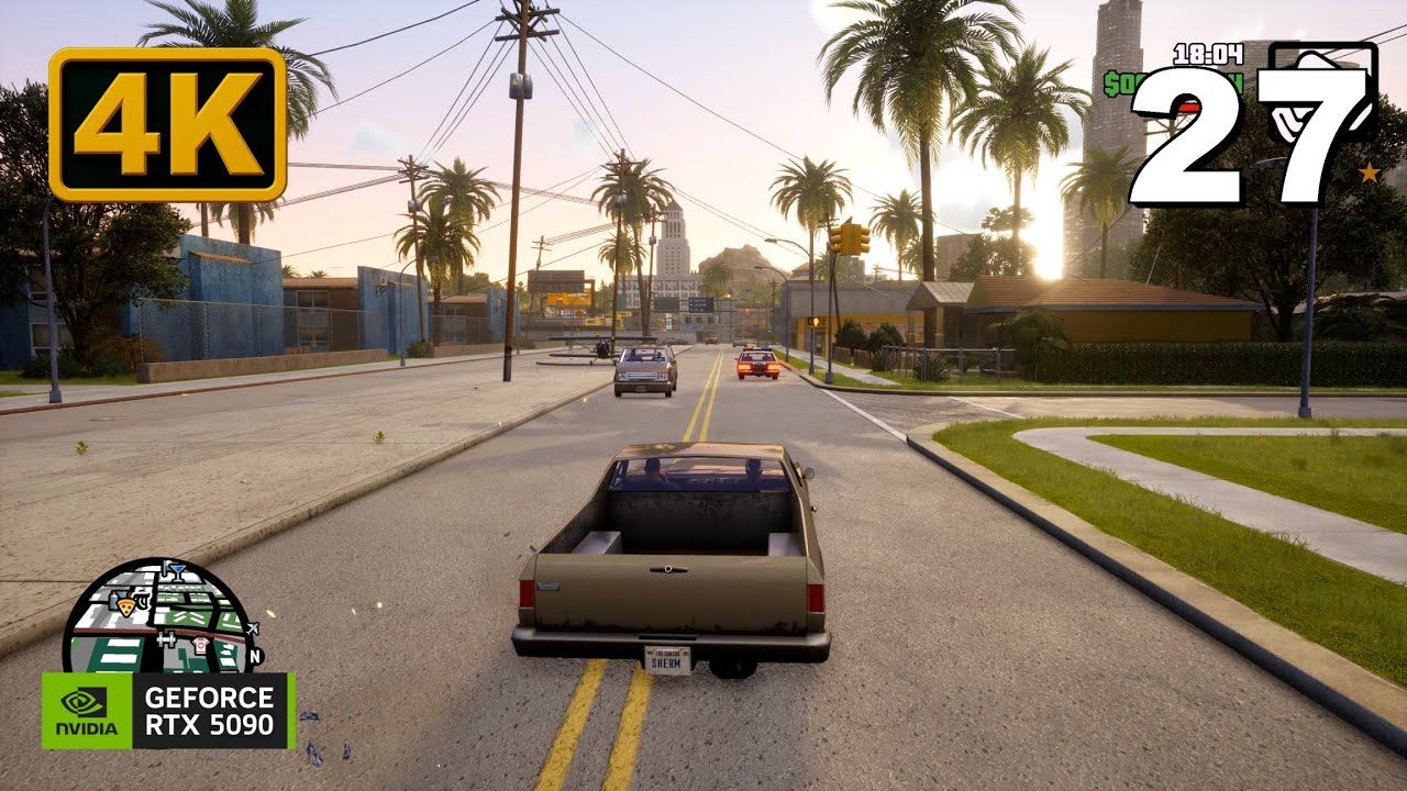 Grand Theft Auto: San Andreas Gameplay [4K]