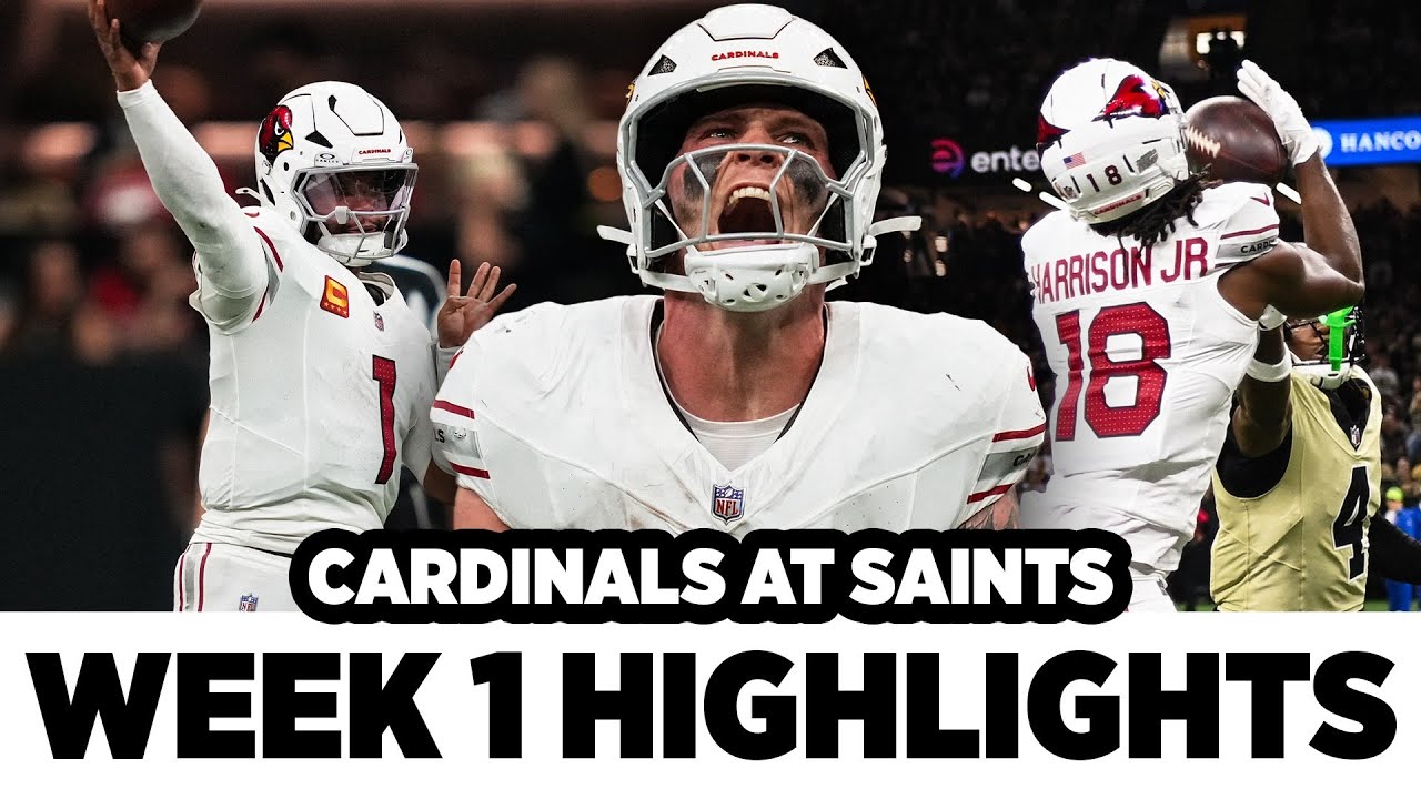 Arizona Cardinals vs. New Orleans Saints | 2025 Regular Season Week 1