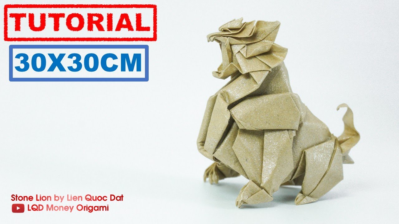Stone Lion (Lien Quoc Dat) - LQD Money Origami