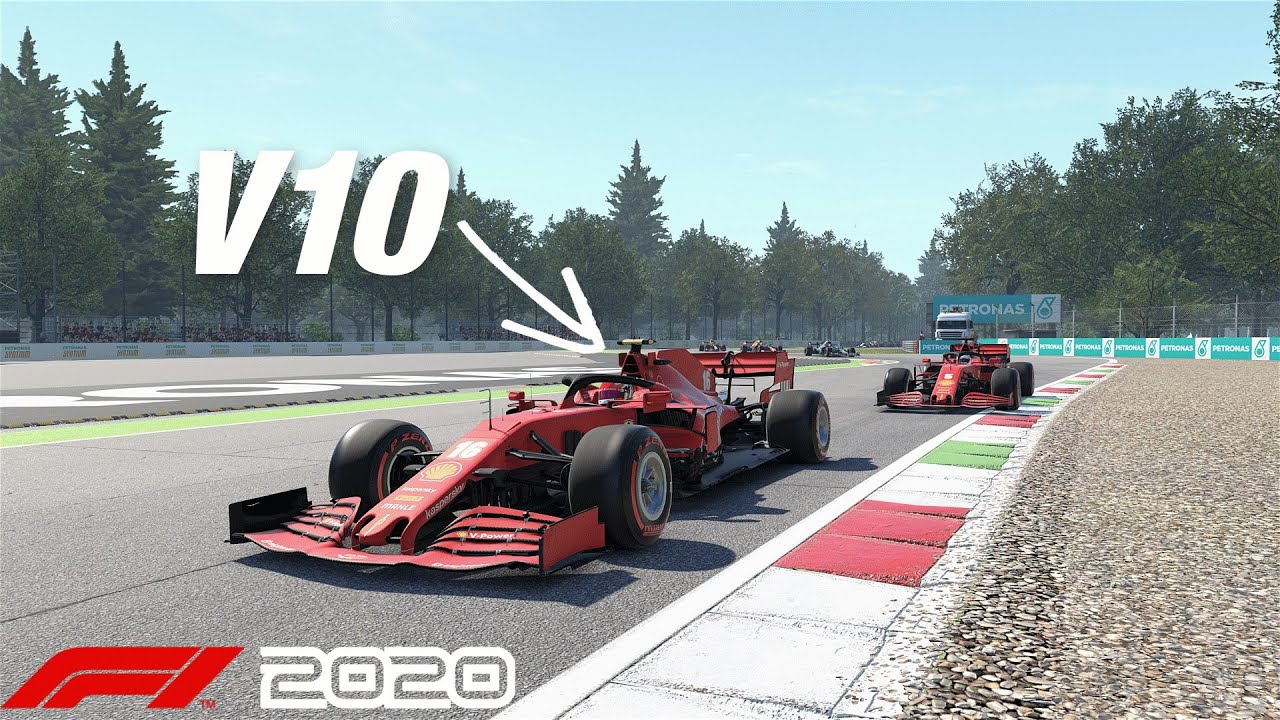 WHAT IF FERRARI WERE POWER BY A V10? | An F1 2020 Game Experiment