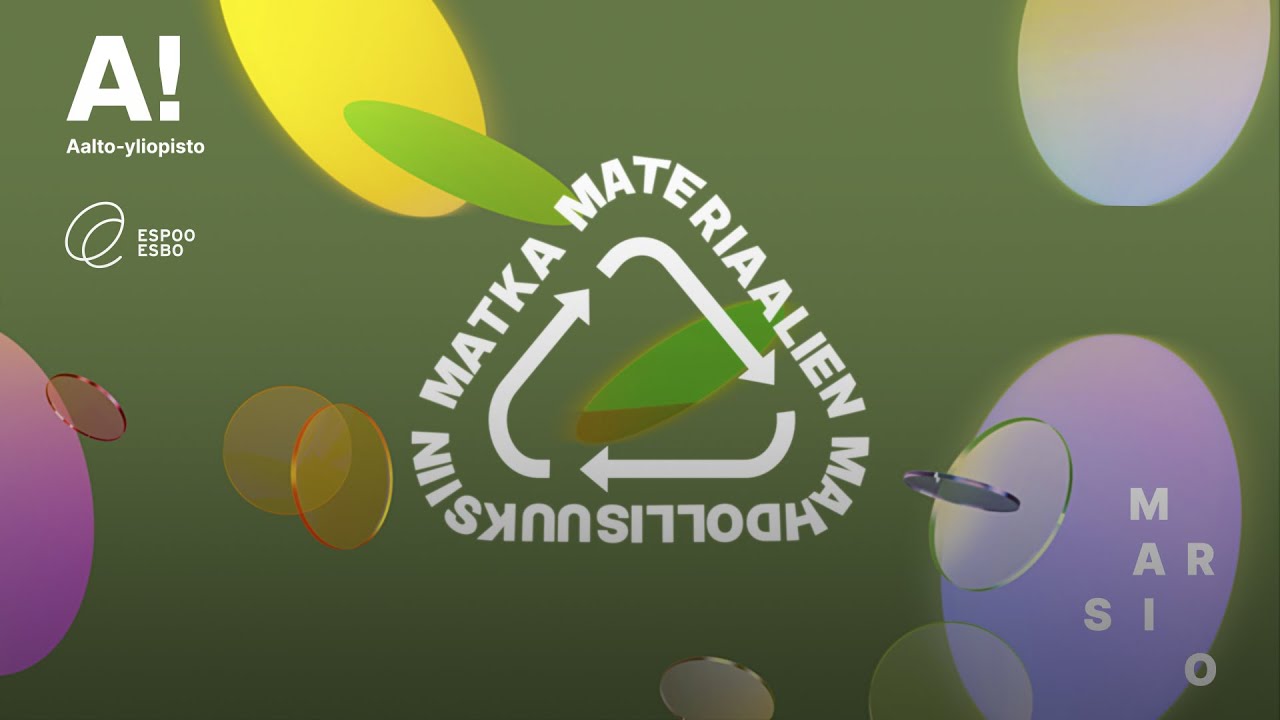 Matka materiaalien mahdollisuuksiin - Aalto Ahaa yleis&ouml;luento