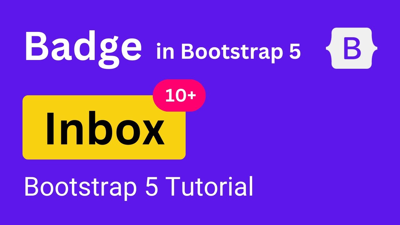 Badges in Bootstrap 5- Funku Coder | Bootstrap 5 tutorial for beginners