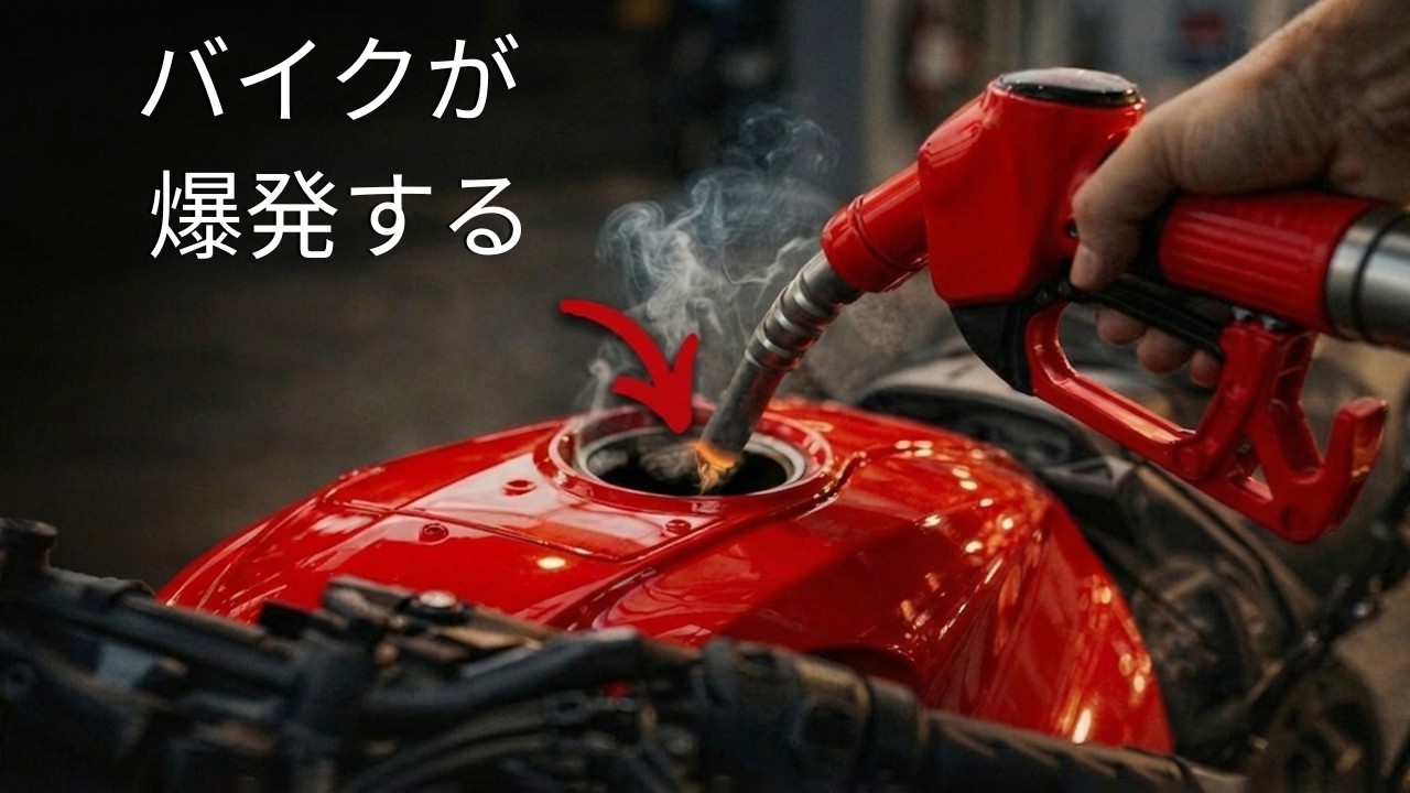 給油前に多くのライダーがやってしまう最悪のミス