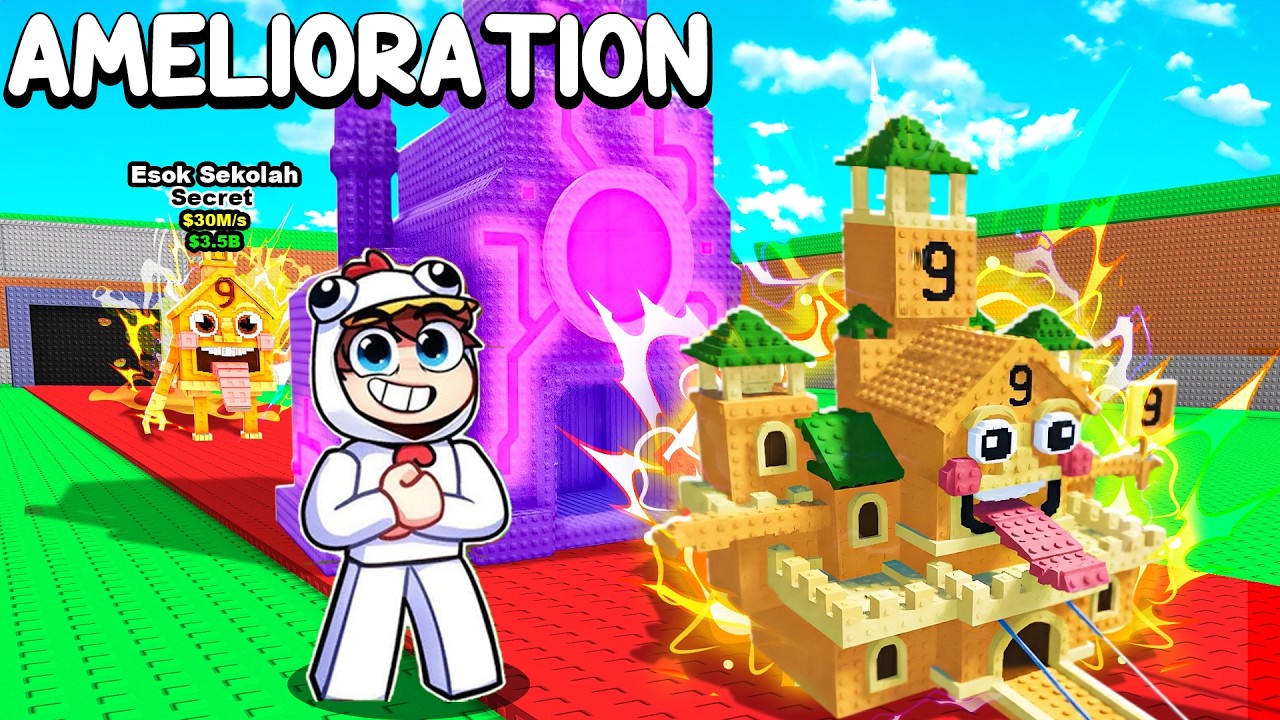 Roblox STEAL a BRAINROT mais tu peux AMÉLIORER tes BRAINROTS !