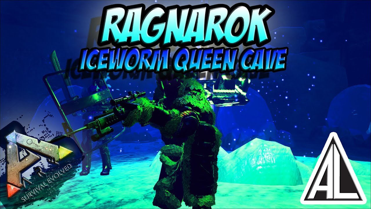 Ark Survival Evolved | Ragnarok | Iceworm Queen Cave
