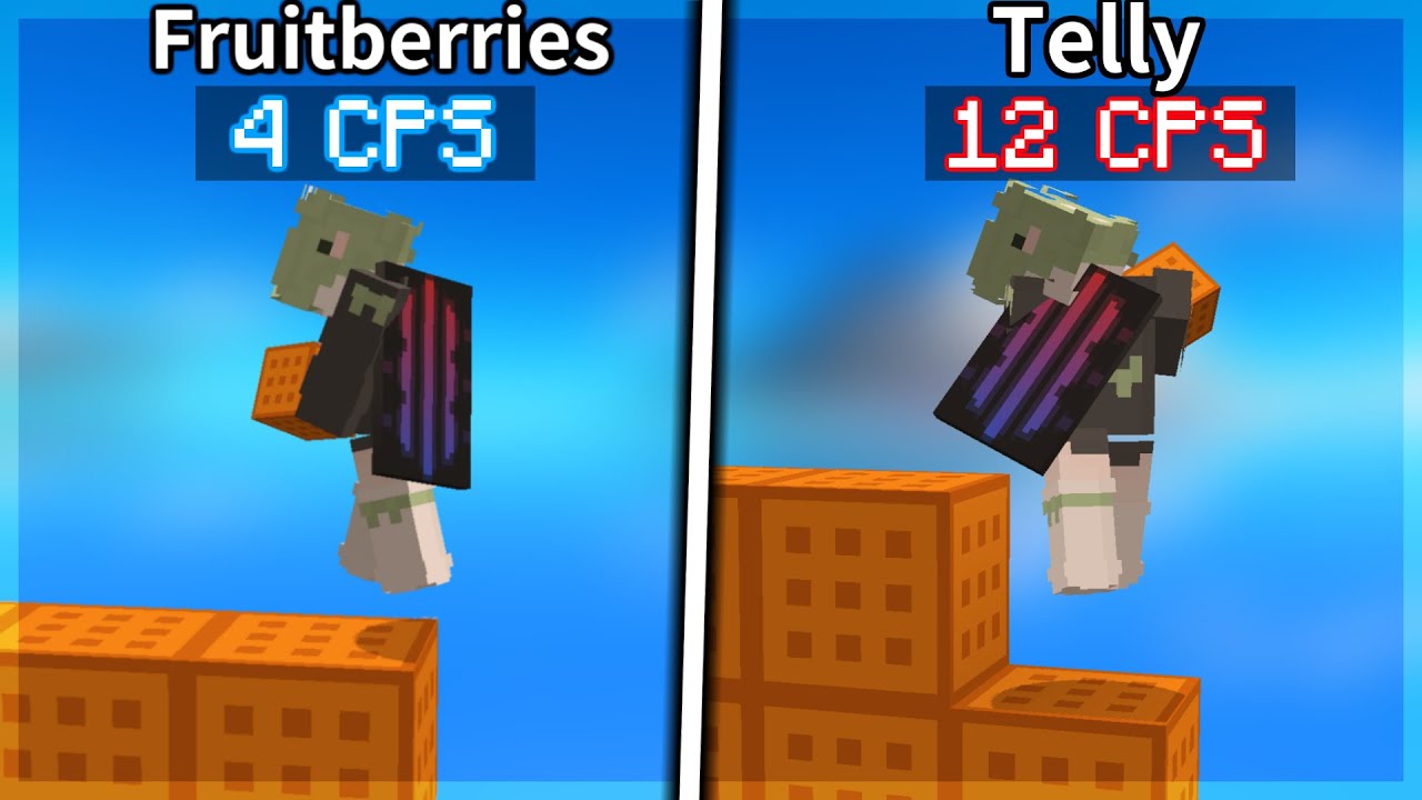 我在Minecraft用『低CPS』學習了10個疊橋方式