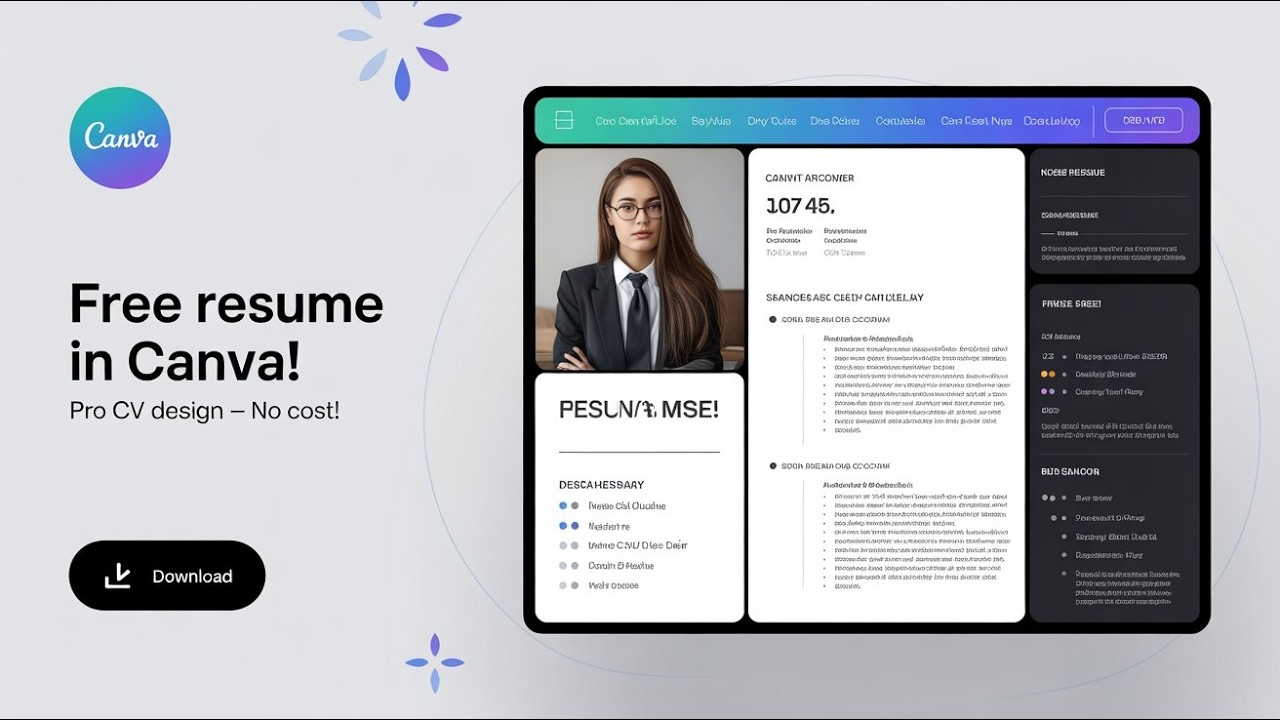 How to Create a Professional Resume/CV in Canva for Free (Step-by-Step 2026 Guide)