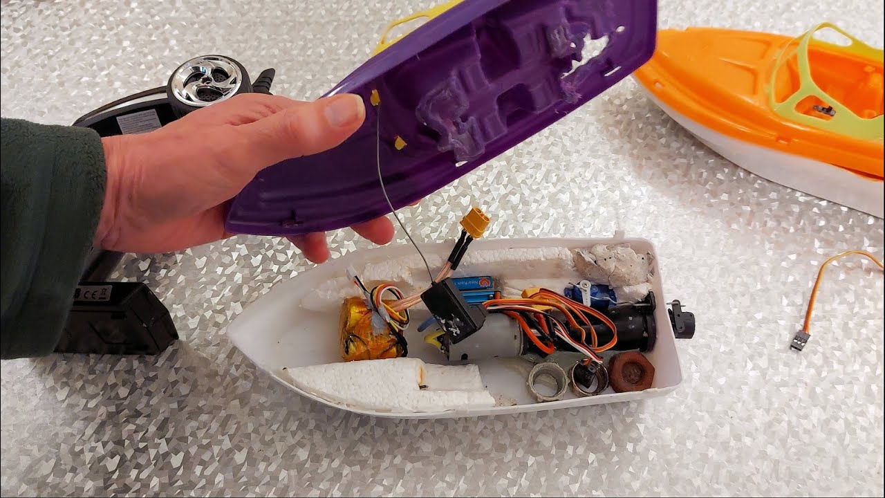 Another Puddle Boat - This one is a water jet boat