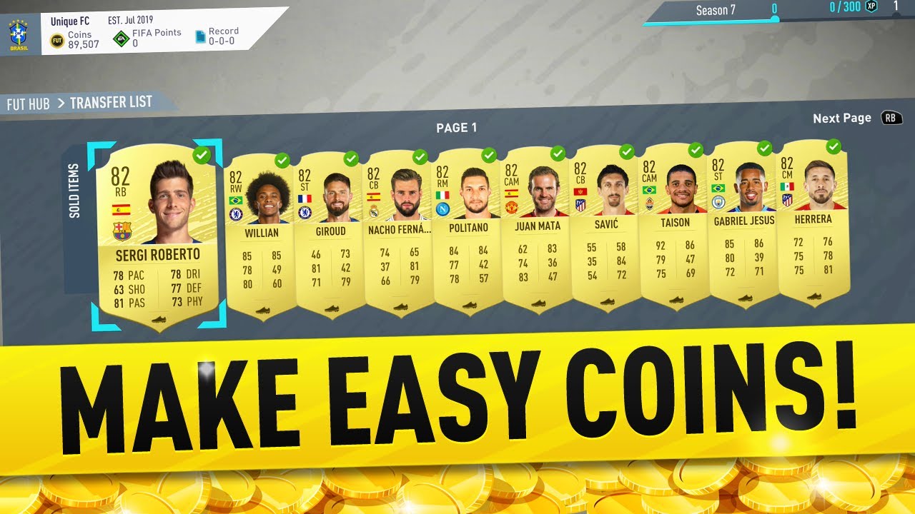 HOW TO MAKE EASY COINS ON FIFA 20 DURING SUMMER HEAT! FIFA 20 TRADING TIPS