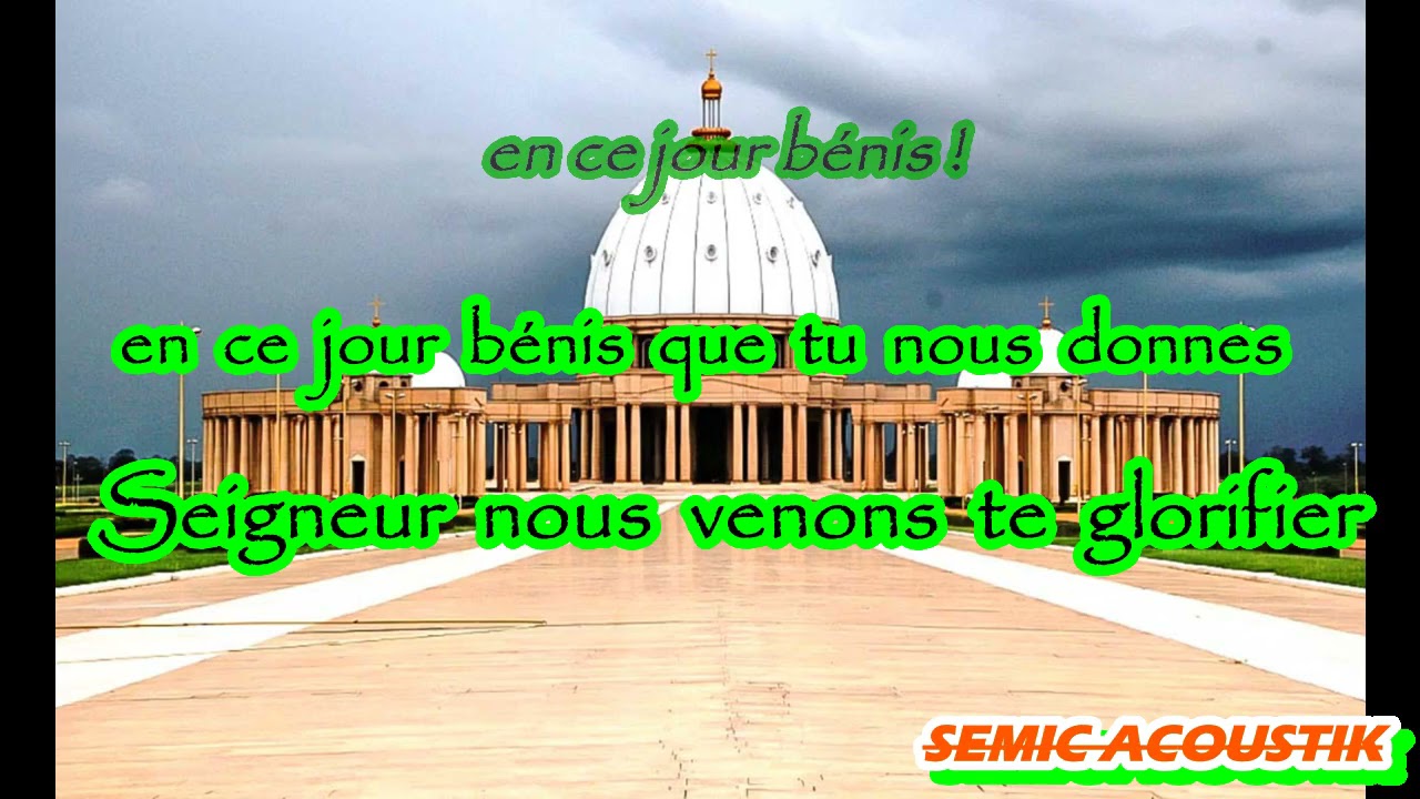 🎤EN CE JOUR BENI (avec choeur) #CHANT D'ENTREE