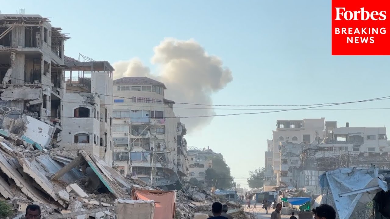 Video Shows Aftermath Of Deadly Israeli Airstrikes Across The Gaza Strip