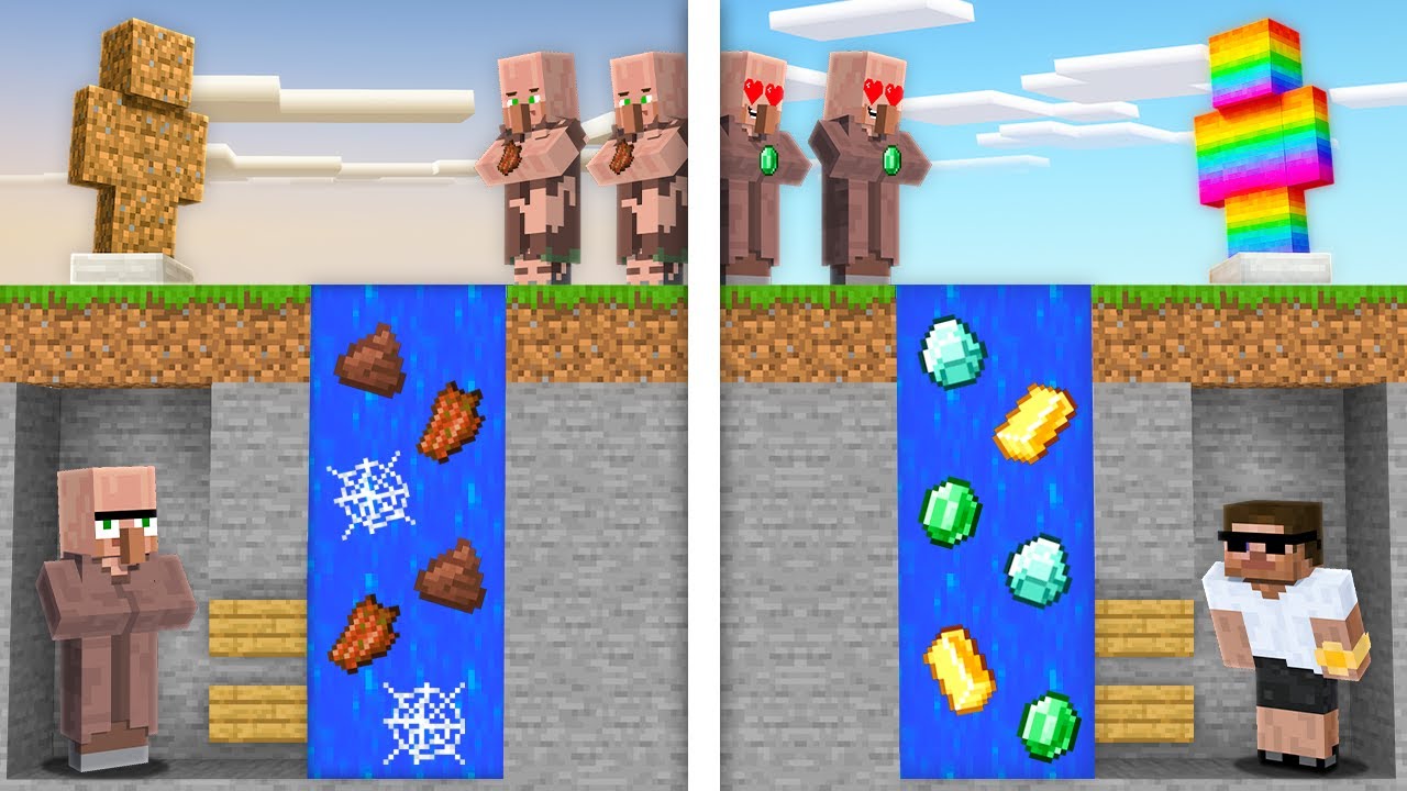 Evolving my Statue Wishing Well for Villager in Minecraft..