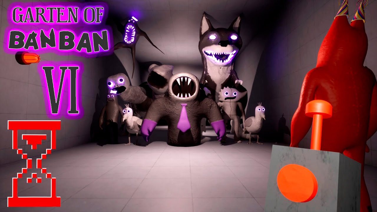 Сад БанБана 6 полное прохождение // Garten of Banban 6