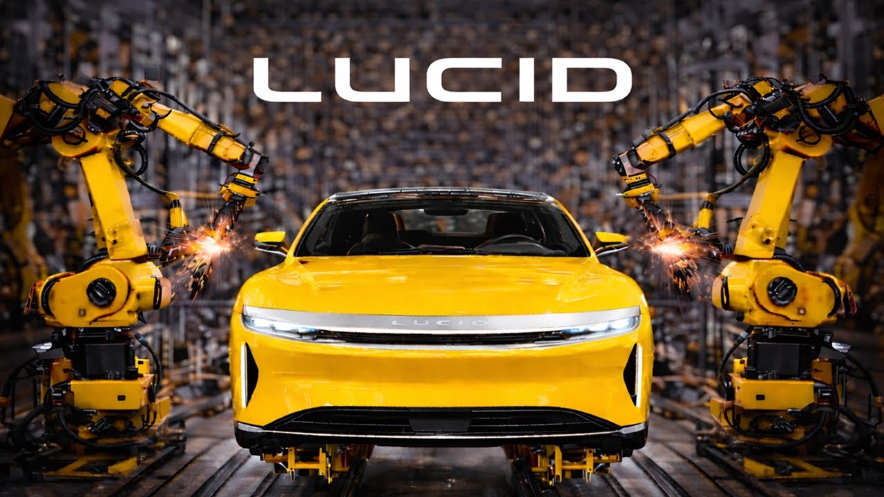 Dentro de la Fábrica de Lucid Motors: Cómo se Fabrican los Autos Eléctricos Lucid (Proceso Completo)