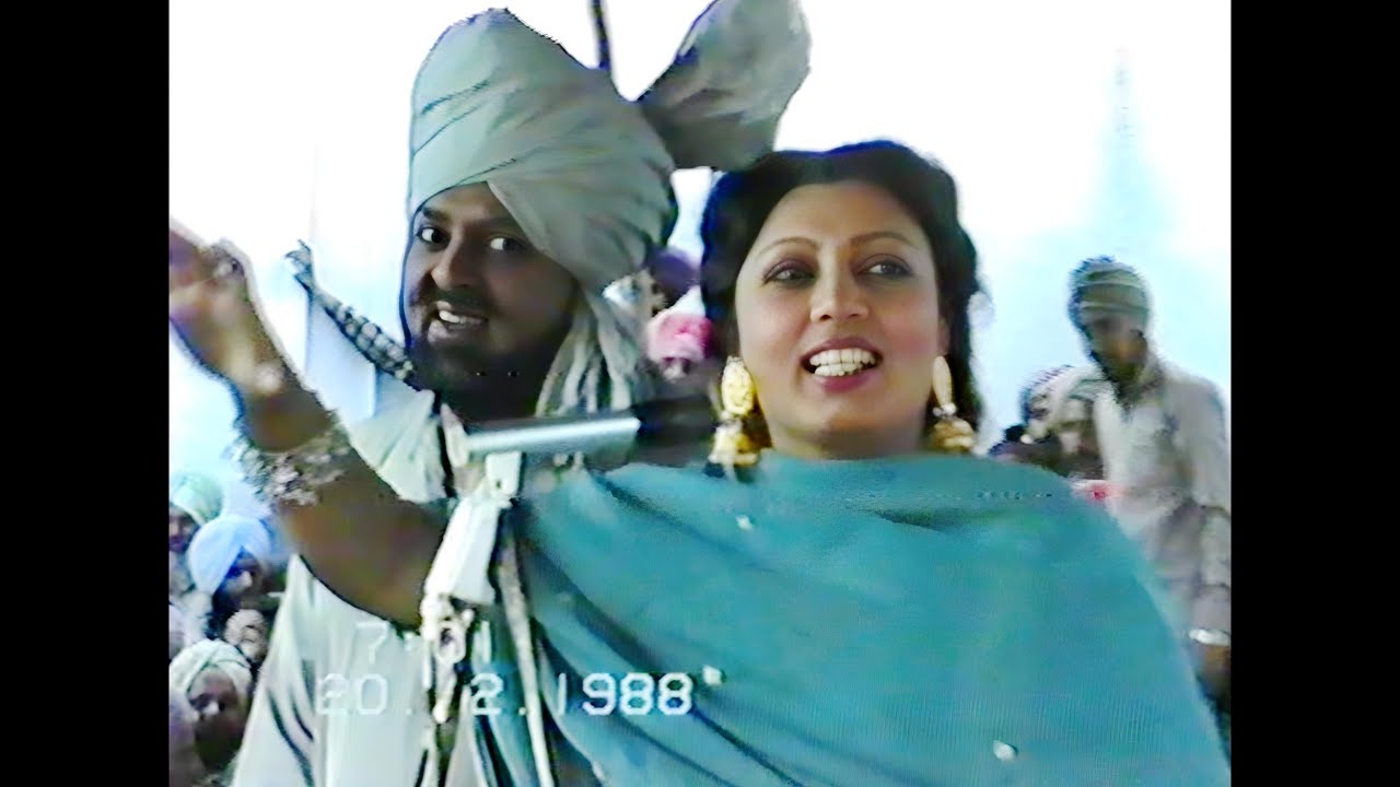 ਵਿਆਹ ਵਾਲੇ ਦਿਨ ਮਿੱਤਰਾ Viah Wale Din Mittra | Mohammad Sadiq Ranjit Kaur 1988 LIVE Akhara
