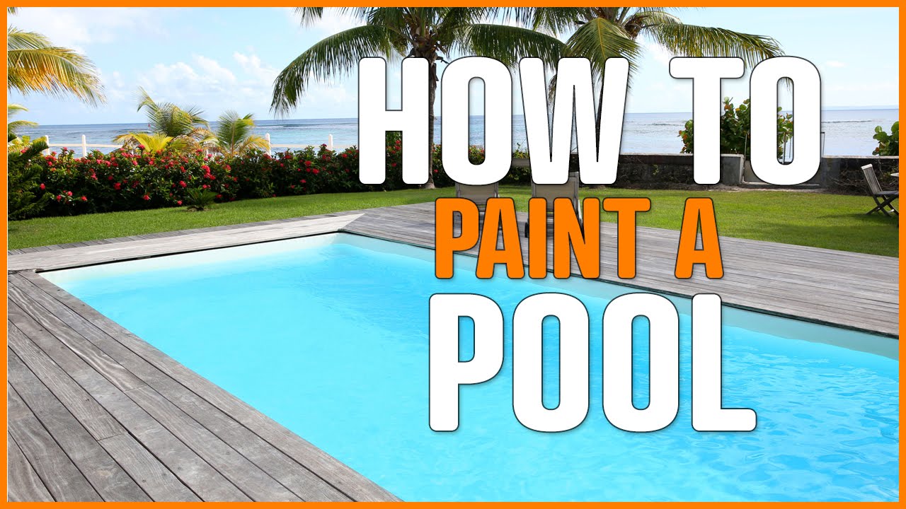 Swimming pool paint Decorative and Protective concrete and cement substrates Easy